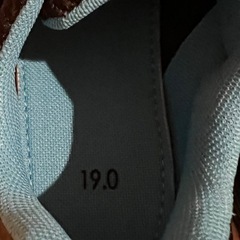 新品未使用　スニーカー　19cmの画像