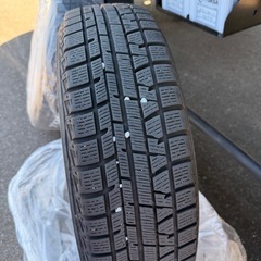 アクア　スタッドレスタイヤホイール付きの画像