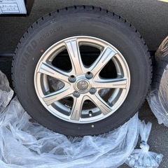 アクア　スタッドレスタイヤホイール付きの画像