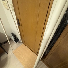 ハンガーラック＋吊り下げ収納｜一人暮らし・来客用にの画像