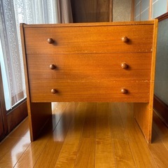 木製　ヴィンテージ　キャビネット②の画像