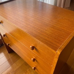 木製　ヴィンテージ　キャビネット②の画像