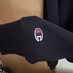 🌟チャンピオン🌟裏起毛 スウェット ネイビー 2XL ゆったりと着用⭕️の画像