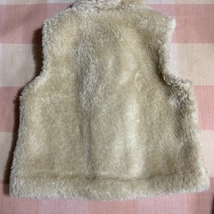 もこもこベストの画像