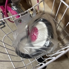 子供用自転車 14インチ ピンクの画像