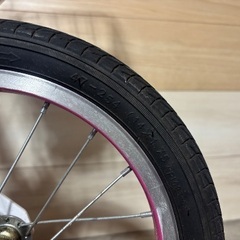 子供用自転車 14インチ ピンクの画像