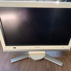 SHARP26インチテレビ　映りますの画像
