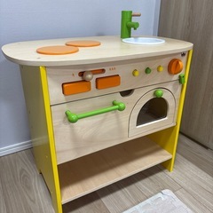 おままごとセット（キッチンと小道具）の画像