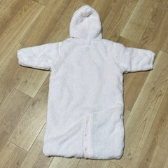 ベビー服 ボア カバーオール ミニーちゃん アウター 50〜70cmの画像