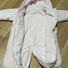 ベビー服 ボア カバーオール ミニーちゃん アウター 50〜70cmの画像