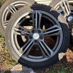 アウディ A4/A5等 ユーロテック 18インチ ヨコハマ アイスガード IG60 スタッドレスの画像