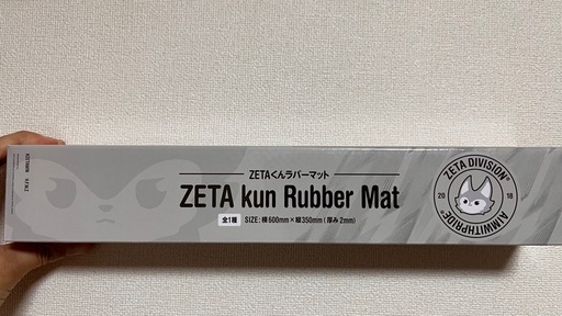 新品】ZETA DIVISION HAVE FUN WITH ZETA ZETAくんラバーマット～GiGO