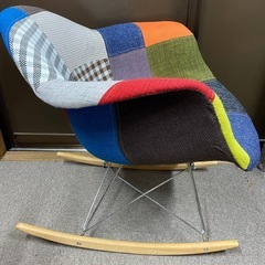 パッチワーク チェア　椅子の画像