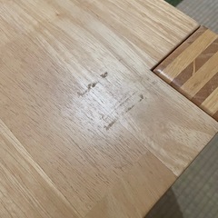 ikea 木製べんちベンチの画像