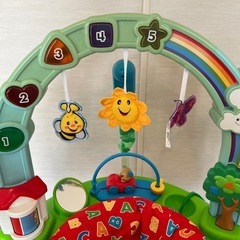 フィッシャープライス バイリンガル ジャンパルーの画像