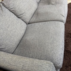 ニトリ　3人がけソファの画像