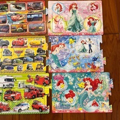 カーズ　アリエル　車　パズルの画像