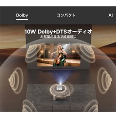 新品 iSinbox プロジェクター 1200ASNI 高輝度 1080P 4K対応の画像