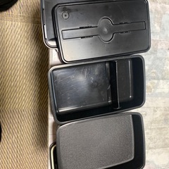 弁当箱，ランチボックス　2個セット　メンズ　黒　大きめ　の画像