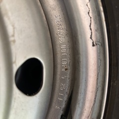 軽自動車用スタッドレスタイヤ  ホイール付きの画像