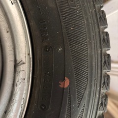 軽自動車用スタッドレスタイヤ  ホイール付きの画像