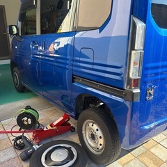 軽自動車用スタッドレスタイヤ  ホイール付きの画像