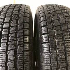 ☆バリ溝 軽バン軽トラスタッドレス☆JECT スチール 12インチ 3.5J PCD100 4穴 ET約44 ハブ径約60 ブリヂストン W300 145/80R12LT 2023年 4本 YS282の画像