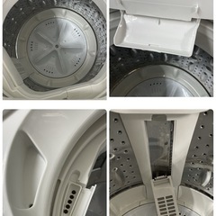 R418 ☀️ YAMADA 洗濯機 （洗濯4.5㎏) 19年製 YWM-T45G1 ⭐ 動作確認済 ⭐ クリーニング済の画像