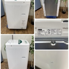 R418 ☀️ YAMADA 洗濯機 （洗濯4.5㎏) 19年製 YWM-T45G1 ⭐ 動作確認済 ⭐ クリーニング済の画像