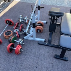 バーベルスタンド、バーベルセット②の画像