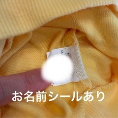 ベビー服　Tシャツ　80 長袖 2枚セット　男の子　イエロー　カーキ　トップスの画像