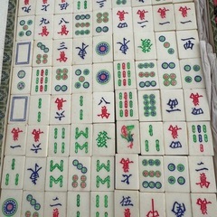 麻雀　パイ2個セットの画像