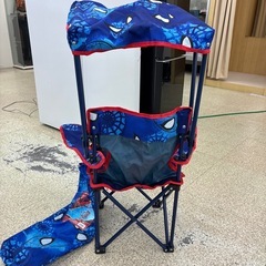 リユースのサカイ東金店　アウトドアチェアー（子供用）　スパイダーマン　TJ16881の画像