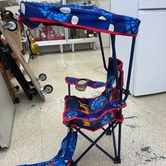 リユースのサカイ東金店　アウトドアチェアー（子供用）　スパイダーマン　TJ16881の画像