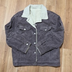 GRL アウター ボア Mサイズ ラベンダーの画像