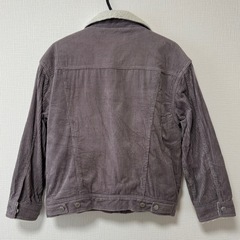 GRL アウター ボア Mサイズ ラベンダーの画像
