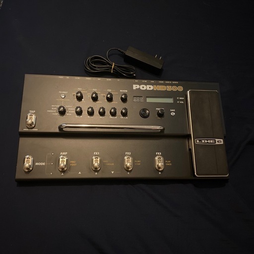 「良好】LINE6 ラインシックス POD HD 300 ギター用 エフェクター Line6 ラインシックス POD HD 300 ギター用 エフェクター マルチ