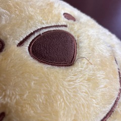 プーさんのふわふわクッションの画像