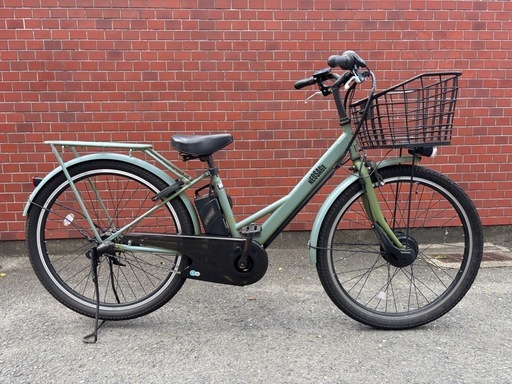NEOSAGE 電動アシスト自転車 カーキーグリーン (くま) 東大阪の電動