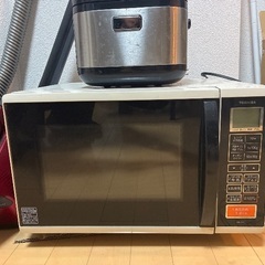 掃除機&炊飯器&電子レンジの画像