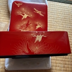 【受け渡し者が決まりました】🎍輪島塗　重箱　重台付き
の画像