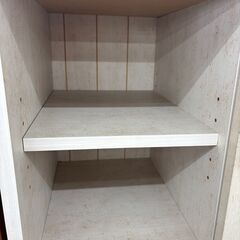 【ジモティー割引あり】【ジャングル守口店】ミニ食器棚の画像