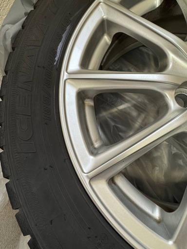 4本セット 185/60R15 84Q グッドイヤー アイスナビ7  