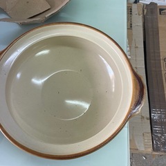 NO：5280  土鍋30cm‼️未使用品❣️の画像