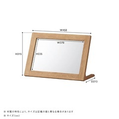 unico　デスクミラーの画像