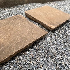 【受渡し予定者決定中】敷石7枚　庭石の画像