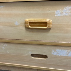 【無料あげます】引き出しタンス　クローゼット収納　　の画像