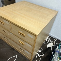 【無料あげます】引き出しタンス　クローゼット収納　　の画像