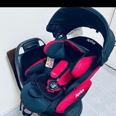 aprica フラディアグロウ　デラックスレッド ISOFIXの画像