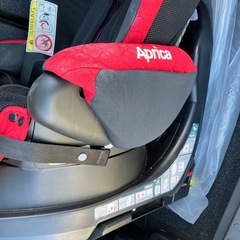 aprica フラディアグロウ　デラックスレッド ISOFIXの画像